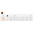 Kép 2/2 - Robertson csavarhúzó, ERGO™ #2 x 80 mm  Bahco: BE-9002