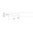 Kép 2/2 - Pákahegy 28003-as pákához - 2 db / bliszter  Fahrenheit: 28921N