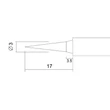 Kép 2/2 - Pákahegy 28003-as pákához - 2 db / bliszter  Fahrenheit: 28922N