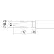 Kép 2/2 - Pákahegy 28003-as pákához - 2 db / bliszter  Fahrenheit: 28924N