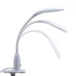 Kép 2/3 - Asztali LED lámpa - nagyítóval - csipeszes - fehér Handy 10800