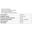 Kép 2/2 - Excentercsiszoló 350W  Ø 150 mm, 4.200-11.000/min, 2,5 kg, porzsák HIKOKI SV15YCWBZ