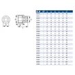 Kép 4/4 - 3/4" Dugókulcs, hatszög, 55 mm Irimo: 131-55-1