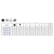 Kép 2/2 - Szigetelt TORX csavarhúzó T10 x 100mm   Irimo: 414V-10-100
