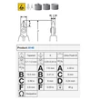 Kép 2/3 - Finomelektronikai oldalcsípőfogó kúpos fejjel 110 mm, Ultra-Flush®,  0.1-1.0 mm ESD Lindström 8145