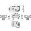 Kép 2/2 - Adapter U-WAVE fit, standard modell Mitutoyo 02AZF300