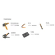 Kép 2/2 - Szerszámcsomag táskával - P BAG SET 6 Weidmüller: 2903440000