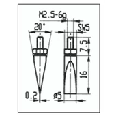 Tartalék és különleges tapintók mérőórákhoz és finomkijelzőkhöz