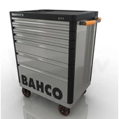 Bahco erősített 1477K sorozatú szerszámkocsik E77 - 6 fiókos