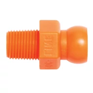 1/8" NPT külsőmenetes gömbcsatlakozó 1/4" rendszerhez LOC-LINE 141405