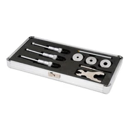Hárompontos analóg furatmikrométer készlet 6-12mm 3db 0.001mm ±0.004mm Asimeto 209-63-8