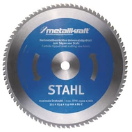 Fűrésztárcsa acélhoz O 355 x 2,4 x 25,4 mm z80 (MTS 356-hoz) Metallkraft: 3853504