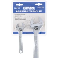 Állítható villáskulcs készlet (150mm +250mm) SENATOR SEN5014750K