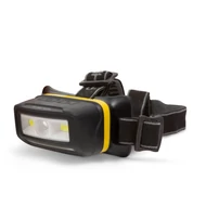 Fejlámpa 3 db COB LED + 1 SMD LED, akkus, mozgásérzékelővel PHENOM 18609