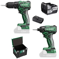 Akkus fúró-csavarbehajtó + akkus ütvecsavarozó HITBOXBAN (2x5,Ah/18V) HIKOKI KC18DDWAZ Akkus fúró-csavarbehajtó + akkus ütvecsavarozó HITBOXBAN (2x5,Ah/18V) HIKOKI KC18DDWAZ