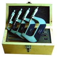 Mikrométer készlet 4 darabos 0-100mm, leolvasás 0,01mm MIB 01017080 Mikrométer készlet 4 darabos 0-100mm, leolvasás 0,01mm MIB 01017080