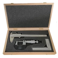 Mérőeszköz készlet, 3 részes, fadobozban MIB 01005001 Mérőeszköz készlet, 3 részes, fadobozban MIB 01005001