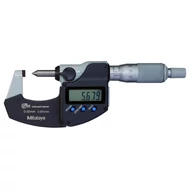 Digitális krimp magasságmérő, hegyesvégű mikrométer 0-20/0,001mm, 60 fokos, IP65 Mitutoyo 342-271-30