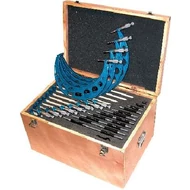 Mikrométer készlet 0-300/0,01mm 12 darab, keményfém felület, beállító pálcák, MIB: 01017069 Mikrométer készlet 0-300/0,01mm 12 darab, keményfém felület, beállító pálcák, MIB: 01017069