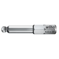 WIHA Standard-Bit, hatszög-gömbfejű, Form C 6,3. 7017 SW 4,0: 01738