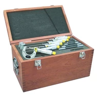 Analóg mikrométer készlet 0-100mm/0,01mm 4db-os Asimeto 101-64-8 Analóg mikrométer készlet 0-100mm/0,01mm 4db-os Asimeto 101-64-8