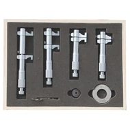 Belső mikrométer készlet beállítógyűrűkkel, 6-részes  5-100/0,01mm MIB 01021098 Belső mikrométer készlet beállítógyűrűkkel, 6-részes  5-100/0,01mm MIB 01021098