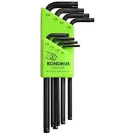 T9-T40 Torx L-kulcs készlet ProHold hosszú egyenesvégű PHTX8, Bondhus: 71834