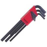 1,5-10mm L-imbuszkulcs készlet hosszú egyenesvégű HLX9M, Bondhus: 12199