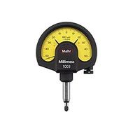 1003 Precíziós mérőóra MILLIMESS, sárga hátlap 1 mikrométer,+/-50 mikrom. Mahr 4334000