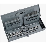 Menetmetsző - fúró készlet (31 részes)  M3-M12, HSS  Völkel 49501 Menetmetsző - fúró készlet (31 részes)  M3-M12, HSS  Völkel 49501
