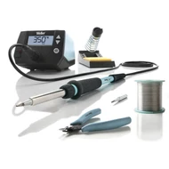 Weller WE 1010 Education Kit digitális forrasztóállomás 70W, fogóval, forrasztó ónnal T0053298390
