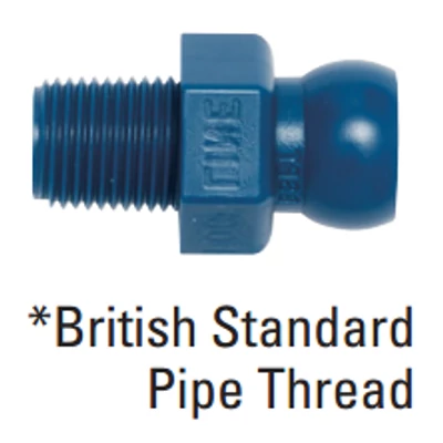 1/8" BSPT külsőmenetes gömbcsatlakozó (55°-os szögű kúpos menetű) LOC-LINE: 141417