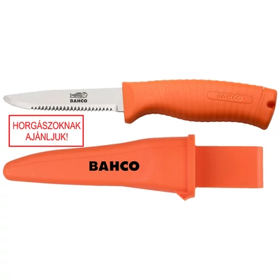Fluoreszkáló, úszó kés 100mm-es pengehosszal Bahco 1446-FLOAT