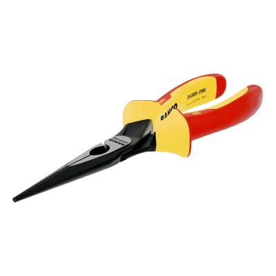 Szigetelt hegyescsőrű fogó 200mm Bahco 2430 S-200