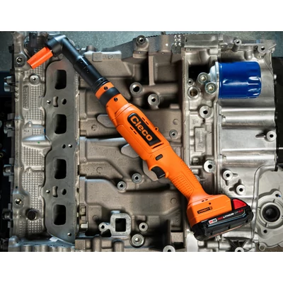 CLECO CellClutch akkus nyomatékcsavarozógép, sarok(akku nélkül) 8,3-30Nm, 3/8", WIFI, CLBAW303-EU