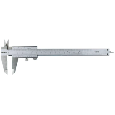 Analóg tolómérő kettős prizma vezetősín, parralaxis mentes 0-150mm /0.05mm 1/128" Asimeto: 302-26-0