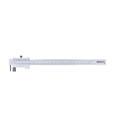 Jelölő tolómérő keményfém karctűvel 0-200mm/0-8" ±0.2mm Asimeto 322-61-0