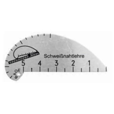 Alumínium hegesztési idomszer sík és sarok varratokhoz Asimeto: 1000-001