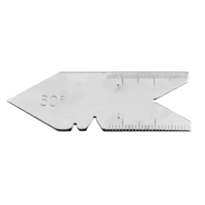 Menetkés sablon, metrikus 60° Asimeto: 1200-034