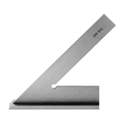 Csúcsszög 45°  talpas DIN 875-2  150x100 mm szárker.met.:20x5 mm Asimeto: 301-64