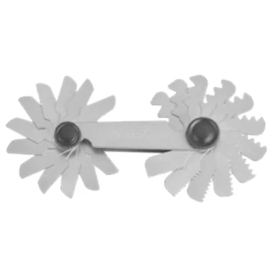 Menetsablon 60° metrikus, 0,25-6,00/24 db, Asimeto: 303-10