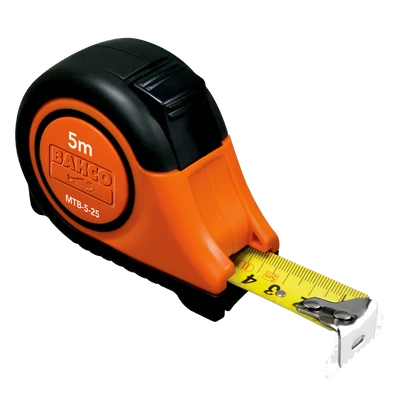 5M mérőszalag 25 mm Bahco: MTB-5-25 5M mérőszalag 25 mm Bahco: MTB-5-25