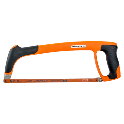 Professzionális keretes fémfűrész 300mm-es 24fog/inch Bi-metal fűrészlappal Bahco 319 Professzionális keretes fémfűrész 300mm-es 24fog/inch Bi-metal fűrészlappal Bahco 319