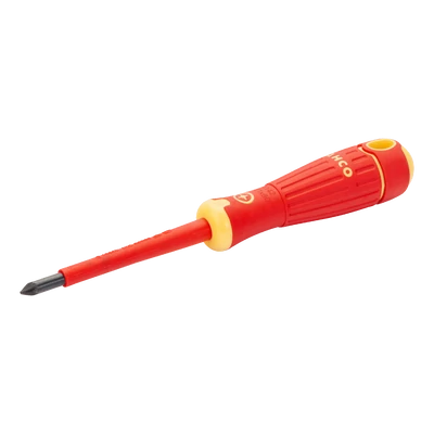 Csavarhúzó, szigetelt, PZ 2, 175 mm Bahco: B142.002.175