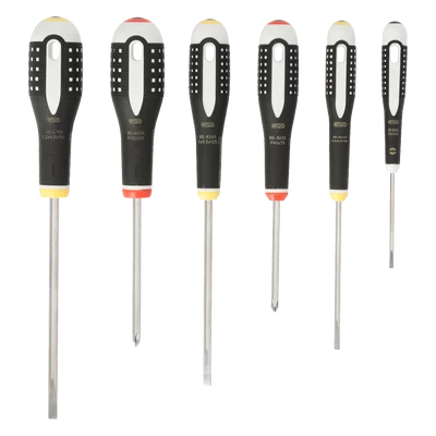 Ergo™-csavarhúzó-készlet, rozsdamentes acél, 6-részes Bahco: BE-9881I