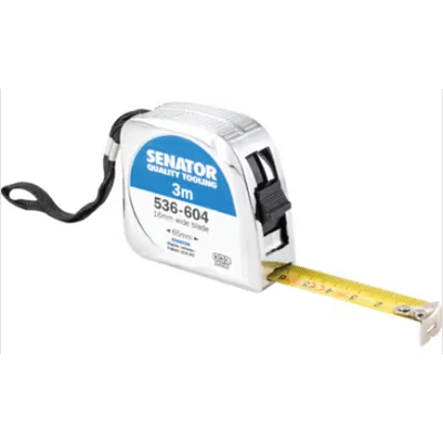 3M SZALAGZÁRAS MÉRŐSZALAG KRÓMOZOTT HÁZBAN SENATOR SEN-536-6040K
