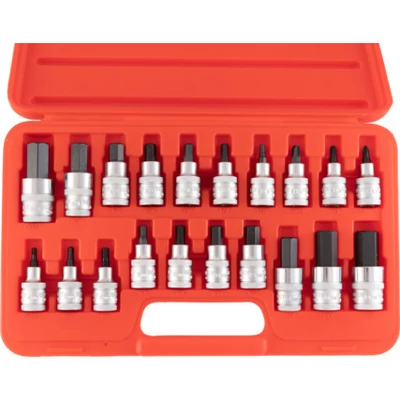 FELTŰZHETŐ CSAVARBEHAJTÓ KÉSZLET 1/2" MEGHAJTÓVAL 20 DB-OS KENNEDY KEN-582-7880K