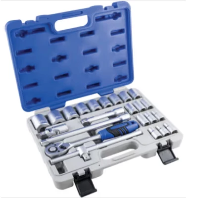 DUGÓKULCS KÉSZLET 1/2", 23 RÉSZES, METRIKUS  SEN-582-9220K