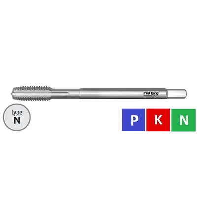 Gépi menetfúró csőmenet HSSE 223042 /k.c.3002/ G1/8 " NAREX: 123000001