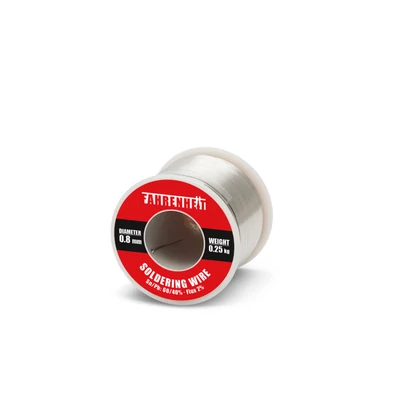 Forrasztó ón 0,8 mm/ 0,25 kg Sn60Pb40 2% Flux 55083